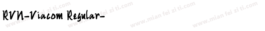 RVN-Viacom Regular字体转换